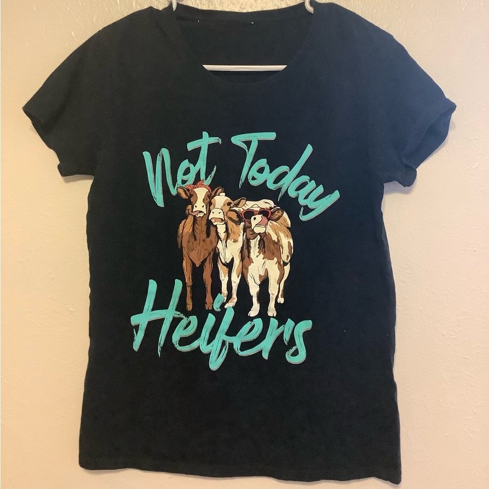 Black, Funny Print, Medium
